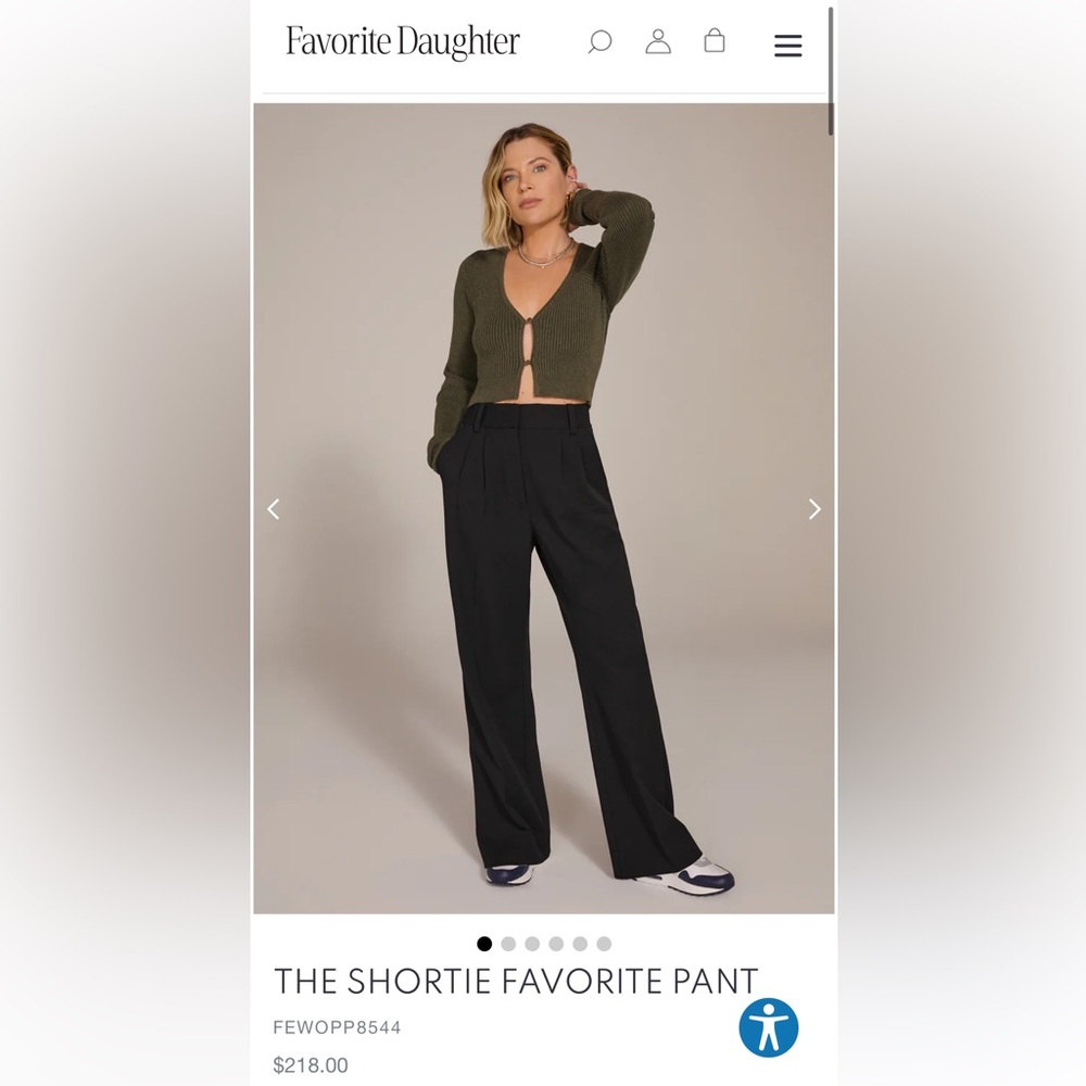 FAVORITE DAUGHTER - THE SHORTIE FAVORITE PANT